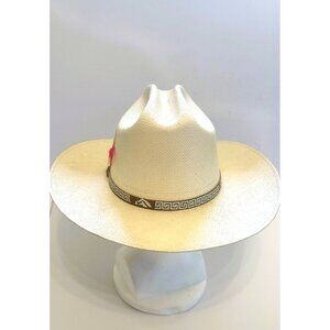 Michael Hats Cattlemen's Cowboy Natural White, Hat size 7 1/8.